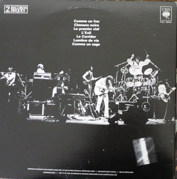 Harmonium - En Tournée | CBS (PFC2 80045) - 4