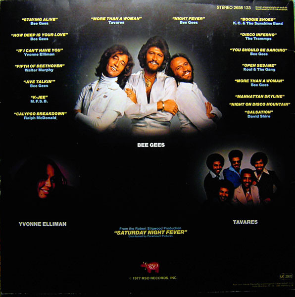 Various - Saturday Night Fever (The Original Movie Sound Track) | RSO (2658 123) - 2 Various - Saturday Night Fever (The Original Movie Sound Track) | RSO (2658 123) - 2
