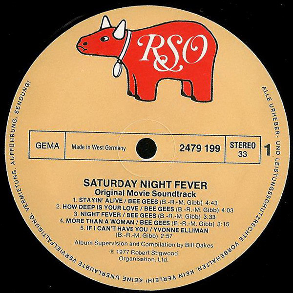 Various - Saturday Night Fever (The Original Movie Sound Track) | RSO (2658 123) - 4 Various - Saturday Night Fever (The Original Movie Sound Track) | RSO (2658 123) - 4