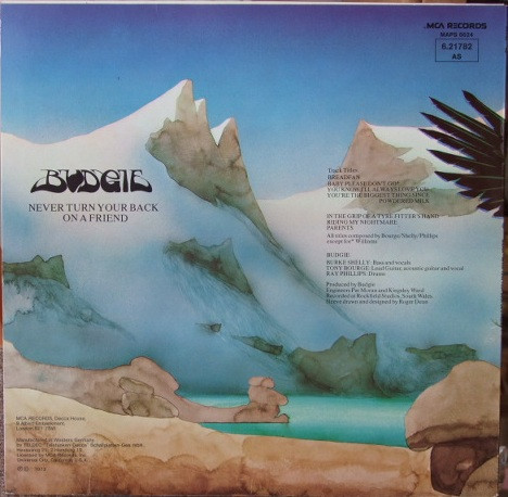 Budgie - Never Turn Your Back On A Friend | MCA Records (6.21 782 AS) - 2 Budgie - Never Turn Your Back On A Friend | MCA Records (6.21 782 AS) - 2