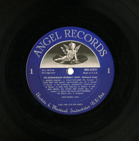 Obernkirchen Children's Choir - Christmas Songs | Angel Records (65021) - 3