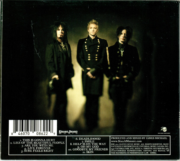 Sixx:A.M. - This Is Gonna Hurt [CD] | Eleven Seven Music (ESM 862) - 2