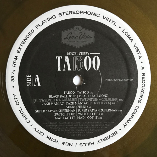 Denzel Curry - Ta13oo | Loma Vista (LVR00469) - 3 Denzel Curry - Ta13oo | Loma Vista (LVR00469) - 3