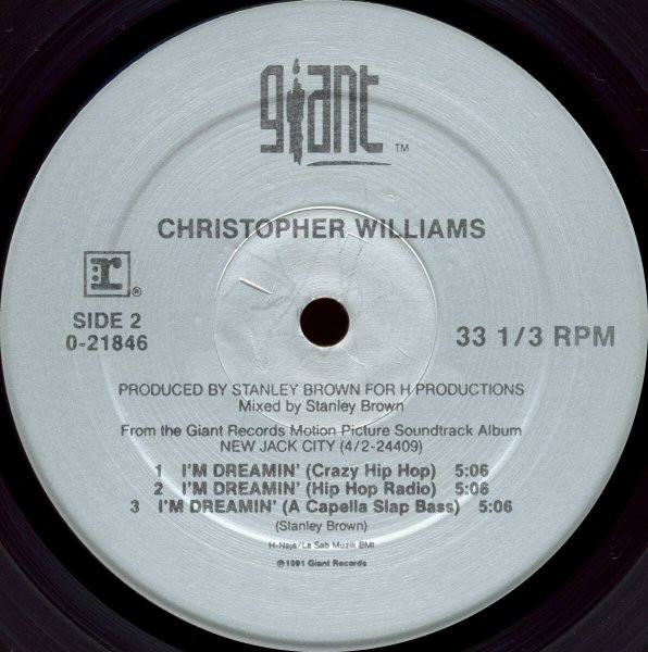 Christopher Williams - I'm Dreamin' | Giant Records (0-21846) - 4 Christopher Williams - I'm Dreamin' | Giant Records (0-21846) - 4