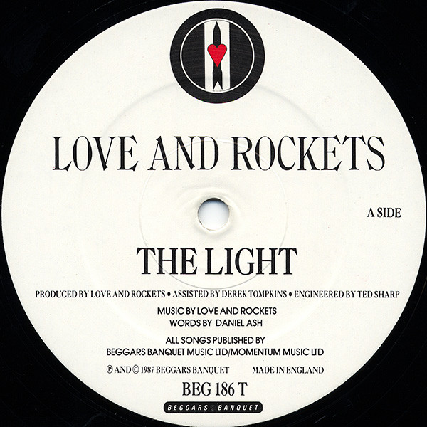 Love And Rockets - The Light | Beggars Banquet (BEG 186 T) - 3