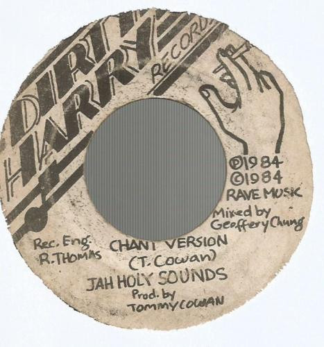 Tommy Cowan & Lightning & Thunder / Jah Holy Sounds - 5,000 Miles / Chant Version | Dirty Harry Records (none) - 3
