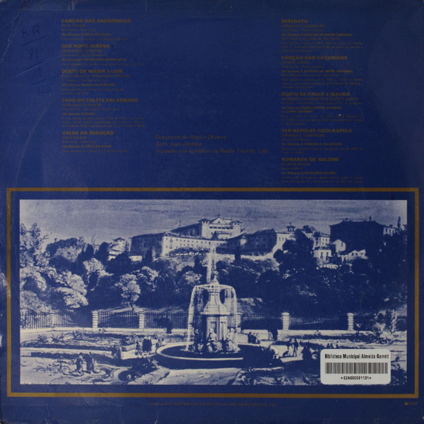 Various - Árias De Operetas Portuguesas | Alvorada (LP-S-98-20)