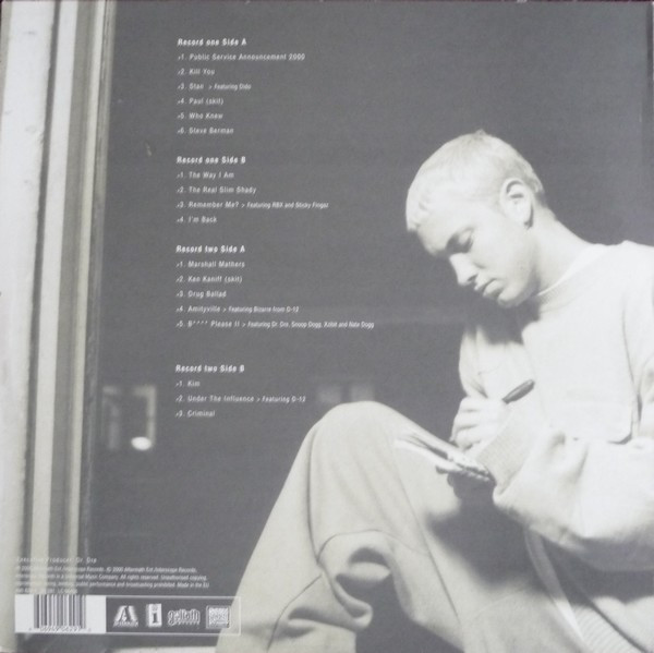 Eminem - The Marshall Mathers LP | Aftermath Entertainment (490 629-1) - 2 Eminem - The Marshall Mathers LP | Aftermath Entertainment (490 629-1) - 2
