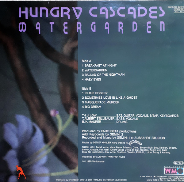 Hungry Cascades - Watergarden | World Music (EFA 06135) - 2 Hungry Cascades - Watergarden | World Music (EFA 06135) - 2