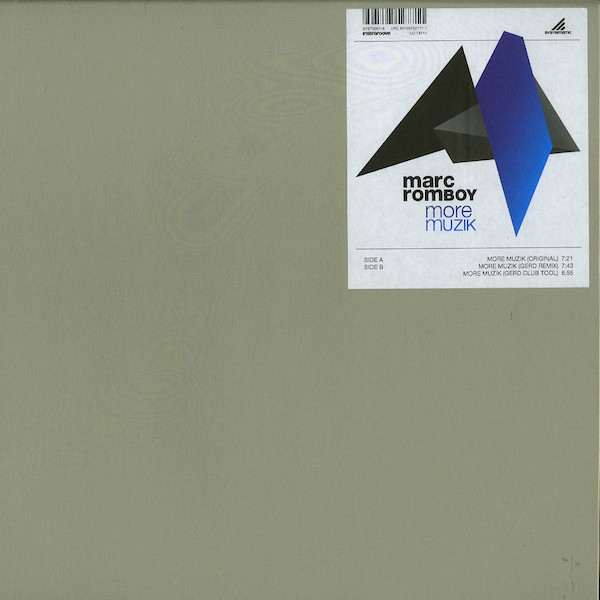 Marc Romboy - More Muzik | Systematic (SYST0091-6) - main