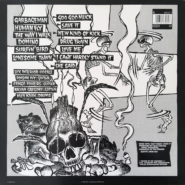 The Cramps - ...Off The Bone | I.R.S. Records (466723 1) - 2