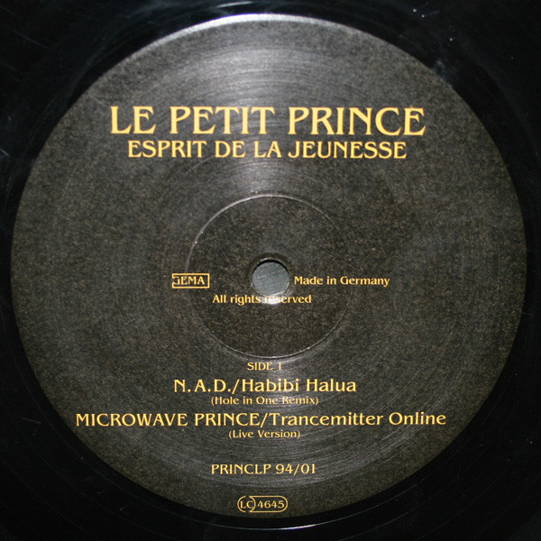 Various - Esprit De La Jeunesse (Special DJ Edition) | Le Petit Prince (PRINCLP 94/01) - 3
