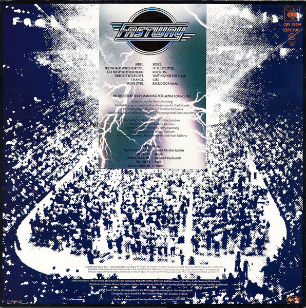 Fastway - Waiting For The Roar | CBS (CBS 26654) - 2 Fastway - Waiting For The Roar | CBS (CBS 26654) - 2