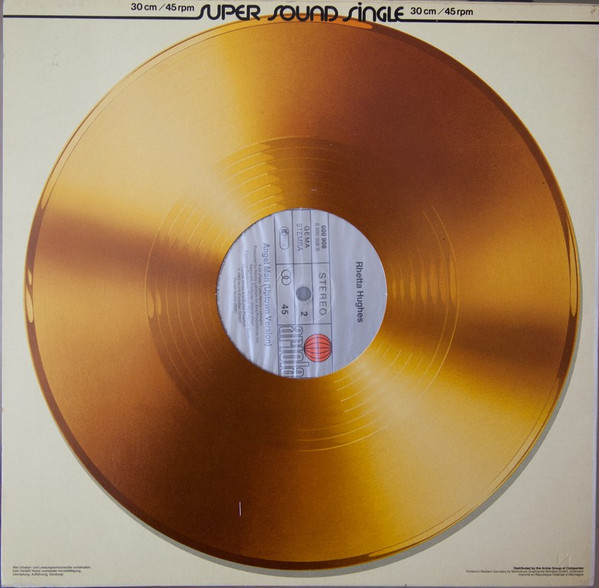 Rhetta Hughes - Angel Man | Ariola (600 908) - 2