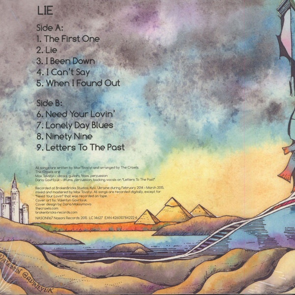 The Crawls - Lie | Nasoni Records (NASONI167) - 2 The Crawls - Lie | Nasoni Records (NASONI167) - 2
