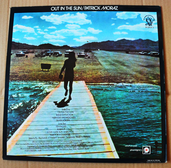 Patrick Moraz - Out In The Sun | Charisma (9124 013) - 2