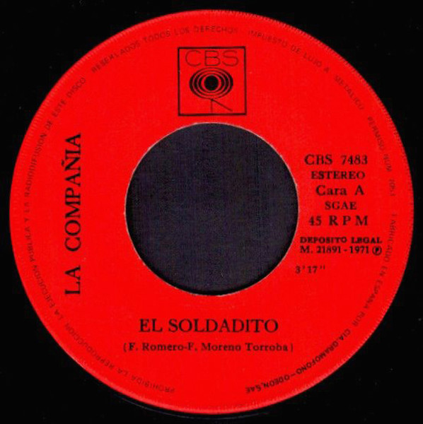 La Compañia - El Soldadito | CBS (CBS 7483) - 3
