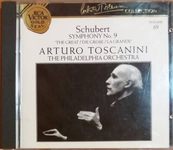 Franz Schubert , Arturo Toscanini , The Philadelphia Orchestra - Symphony No. 9 "The Great" | RCA Victor Gold Seal (GD60313) - main