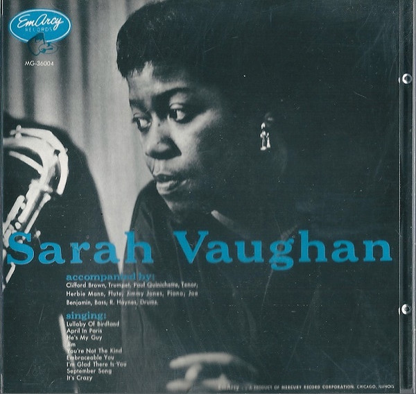Sarah Vaughan - Sarah Vaughan | EmArcy (814 641-2) - main Sarah Vaughan - Sarah Vaughan | EmArcy (814 641-2) - main