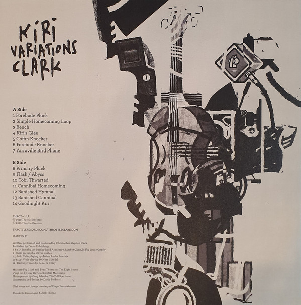 Chris Clark - Kiri Variations | Throttle Records (THROT002LP) - 2 Chris Clark - Kiri Variations | Throttle Records (THROT002LP) - 2
