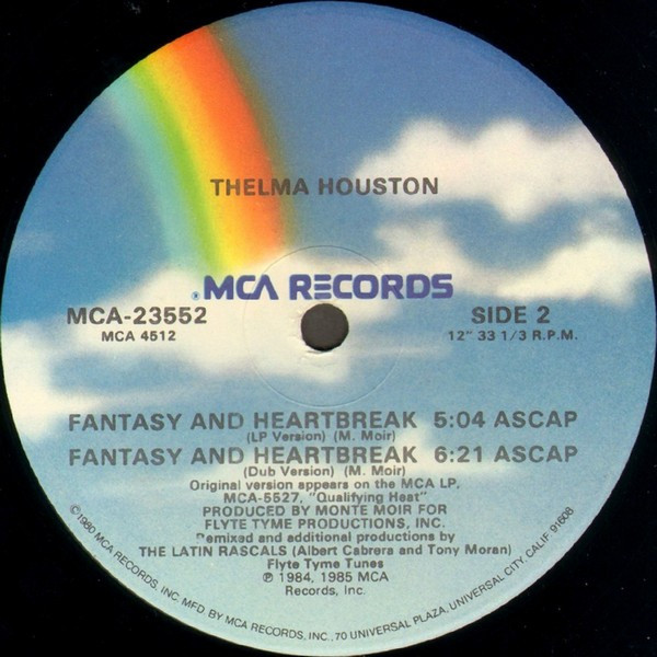 Thelma Houston - Fantasy And Heartbreak | MCA Records (MCA-23552) - 2 Thelma Houston - Fantasy And Heartbreak | MCA Records (MCA-23552) - 2