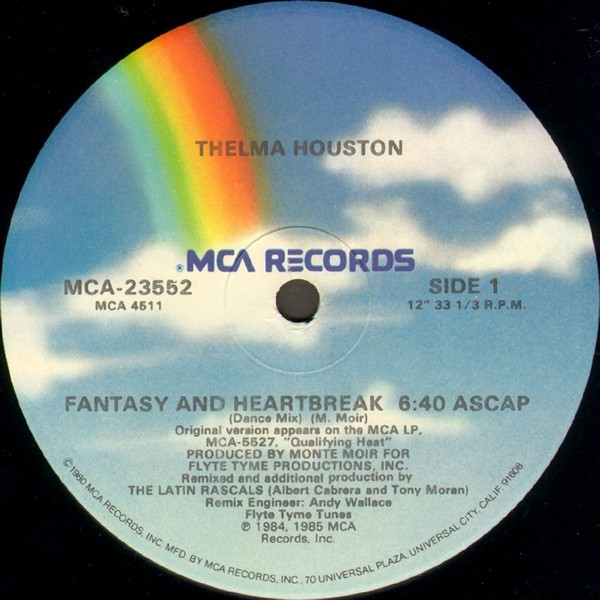 Thelma Houston - Fantasy And Heartbreak | MCA Records (MCA-23552)