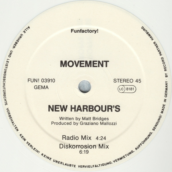 Movement - New Harbour's | Fun Factory! (FUN! 03910) - 4