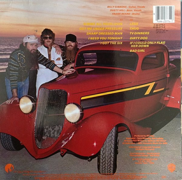 ZZ Top - Eliminator | Warner Bros. Records (92-3774-1) - 2 ZZ Top - Eliminator | Warner Bros. Records (92-3774-1) - 2