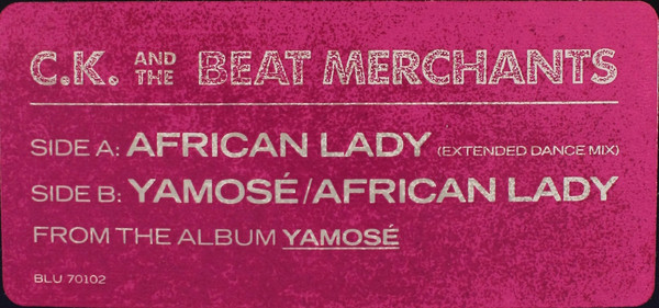 C.K. And The Beat Merchants - African Lady | Blue Heron Records (BLU 70102) - 3 C.K. And The Beat Merchants - African Lady | Blue Heron Records (BLU 70102) - 3