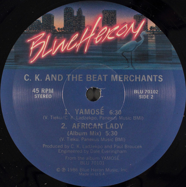 C.K. And The Beat Merchants - African Lady | Blue Heron Records (BLU 70102) - 2 C.K. And The Beat Merchants - African Lady | Blue Heron Records (BLU 70102) - 2
