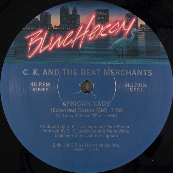C.K. And The Beat Merchants - African Lady | Blue Heron Records (BLU 70102)
