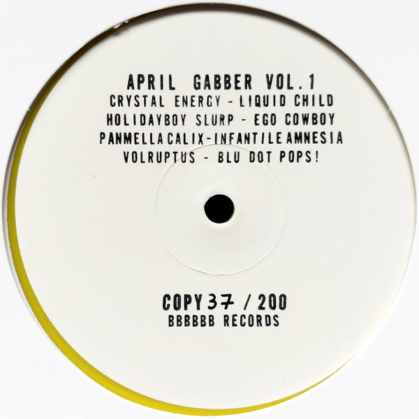 Various - April Gabber Vol. 1 | bbbbbb recors (4PRLGBBR_01) - main