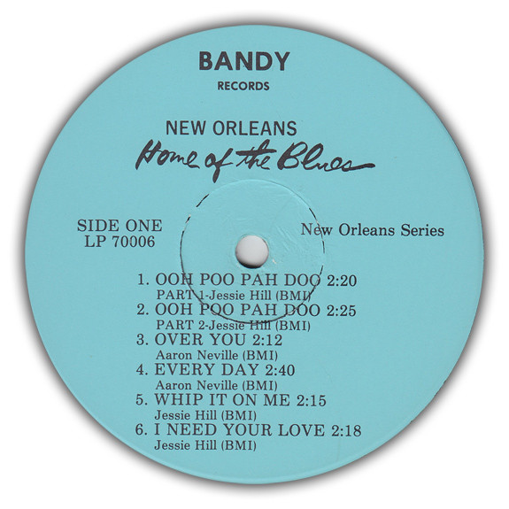 Various - New Orleans (Home Of The Blues) | Bandy Records (70006) - 2