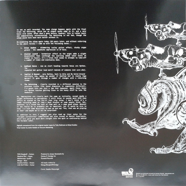 Golem - Orion Awakes LP | Mental Experience (MENT006) - 4