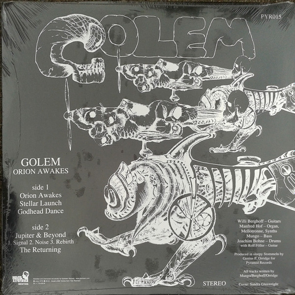 Golem - Orion Awakes LP | Mental Experience (MENT006) - 2