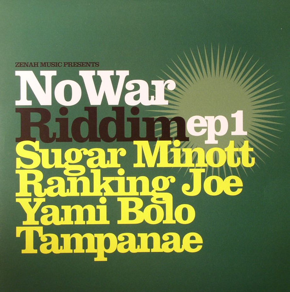 Various - No War Riddim EP1 | Zenah Music (DG10 81702) - main