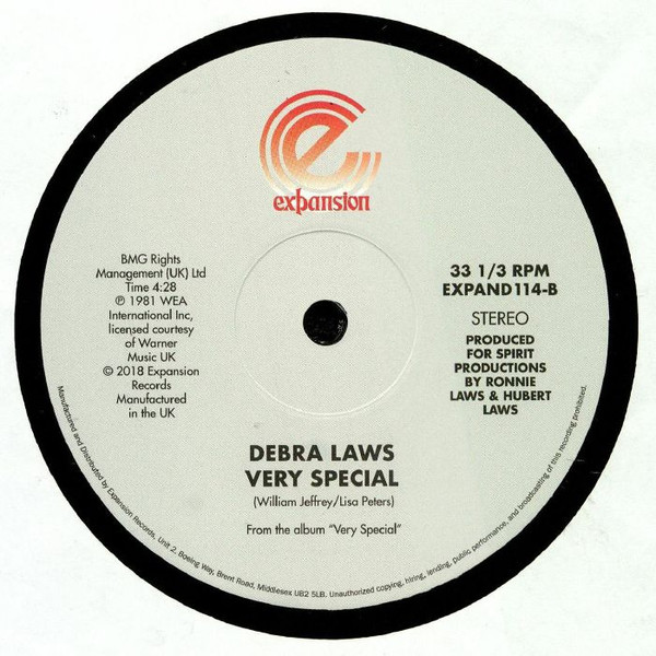 Debra Laws - On My Own / Very Special | Expansion (EXPAND 114) - 2 Debra Laws - On My Own / Very Special | Expansion (EXPAND 114) - 2
