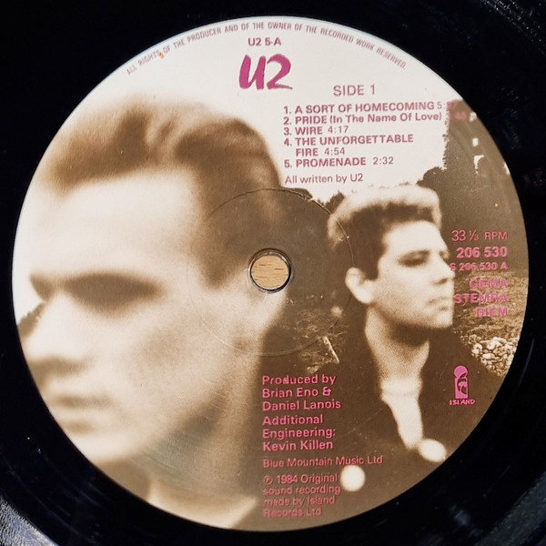 U2 - The Unforgettable Fire | Island Records (206 530-620) - 3 U2 - The Unforgettable Fire | Island Records (206 530-620) - 3