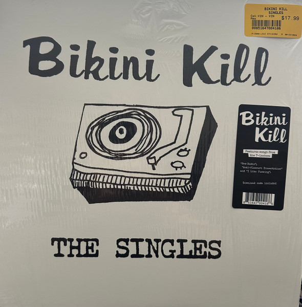 Bikini Kill - The Singles | Bikini Kill Records (BK010) Bikini Kill - The Singles | Bikini Kill Records (BK010)