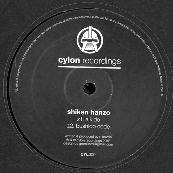 Shiken Hanzo - Bushido Code EP | Cylon Recordings (CYL009) - 2