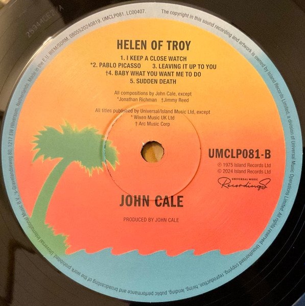 John Cale - Helen Of Troy | Island Records (UMCLP081) - 4 John Cale - Helen Of Troy | Island Records (UMCLP081) - 4