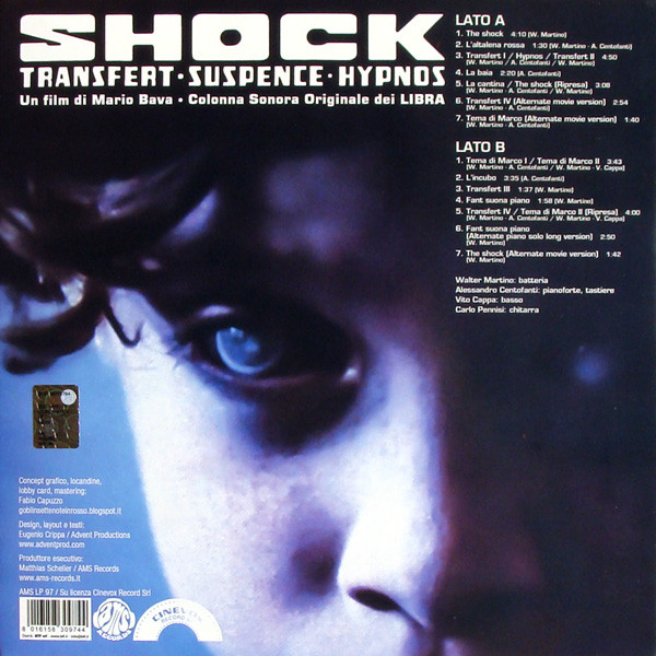 Libra - Shock (Colonna Sonora Originale) | AMS Records (AMS LP 97) - 2