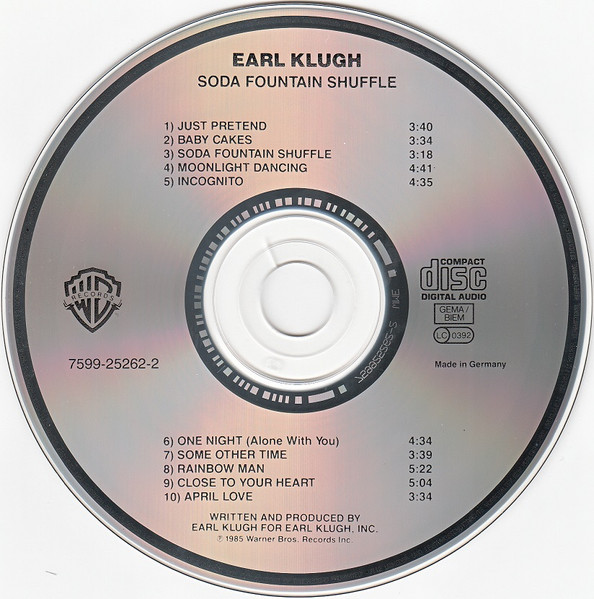 Earl Klugh - Soda Fountain Shuffle | Warner Bros. Records (925 262-2) - 3