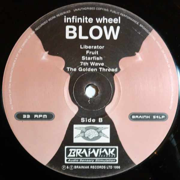 The Infinite Wheel - Blow | Brainiak Records (Braink 54) - 3 The Infinite Wheel - Blow | Brainiak Records (Braink 54) - 3