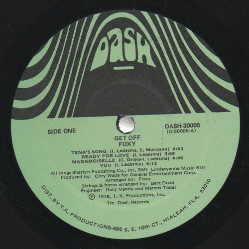 Foxy - Get Off | Dash (Dash-30005) - 2