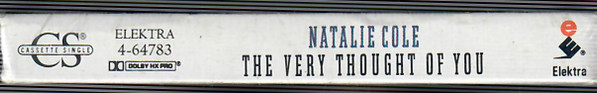 Natalie Cole - The Very Thought Of You | Elektra (4-64783) - 4