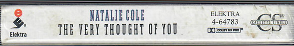 Natalie Cole - The Very Thought Of You | Elektra (4-64783) - 3