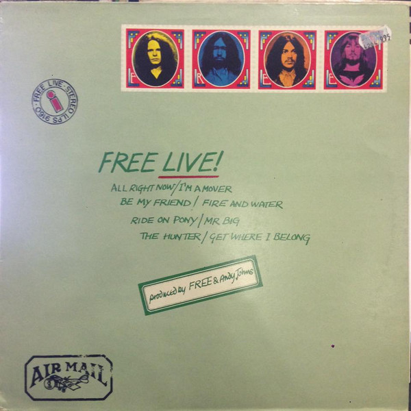 Free - Free Live | Island Records (85 535 ET) - main