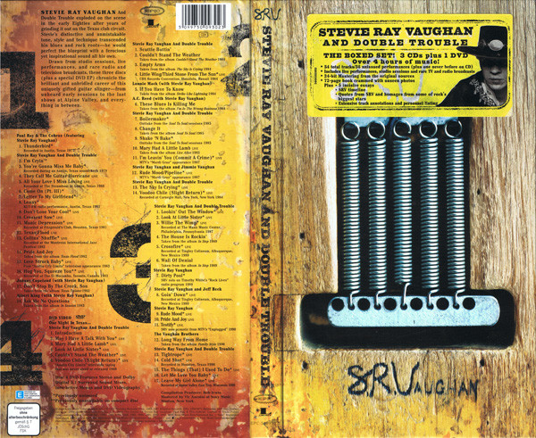 Stevie Ray Vaughan & Double Trouble - S.R.V. | Epic (EPC 500930 2) - 3