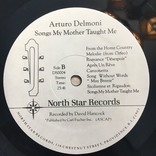 Arturo Delmoni - Songs My Mother Taught Me | North Star Records (DS0004) - 4